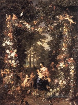 Die Heilige Familie Flämisch Jan Brueghel der Ältere